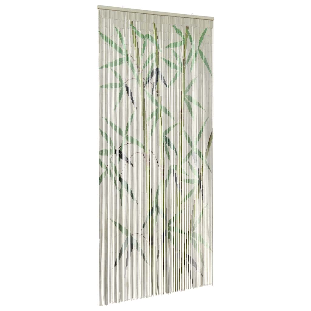 Zavjesa za vrata protiv insekata Otisak bambusa 90x220 cm