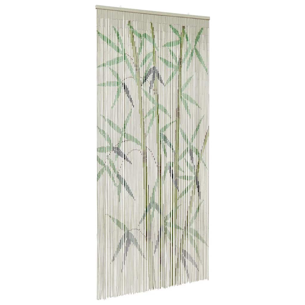 Zavjesa za vrata protiv insekata Otisak bambusa 100x200 cm