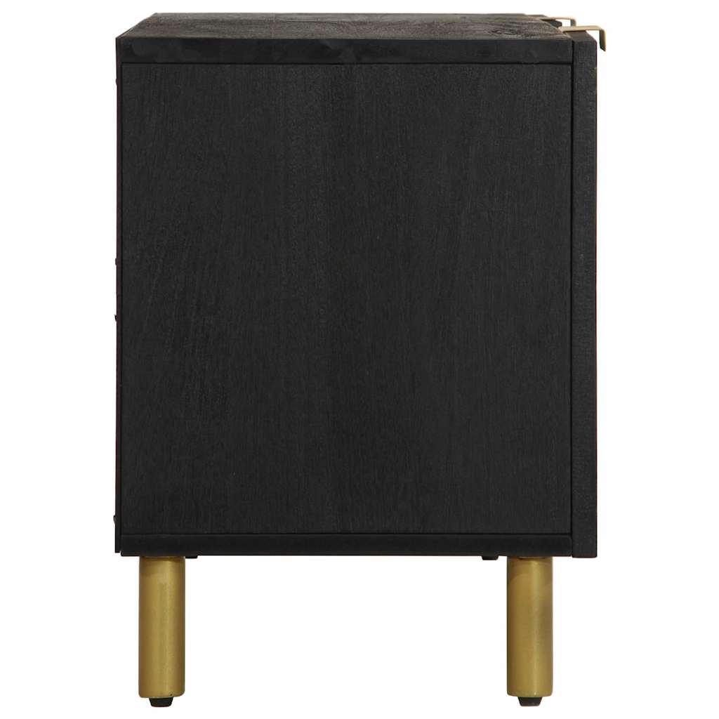 TV ormarić crni 105 x 33 x 46 cm konstruirano drvo