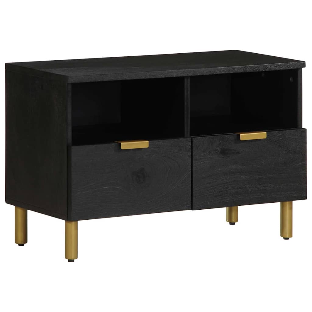 TV ormarić crni 70x33x46 cm od konstruiranog drva