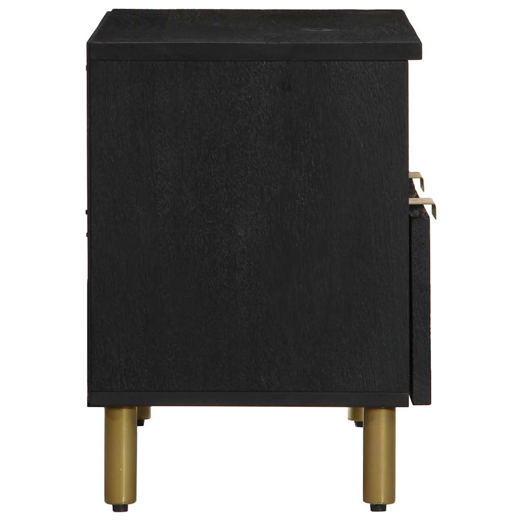 TV ormarić crni 70x33x46 cm od konstruiranog drva