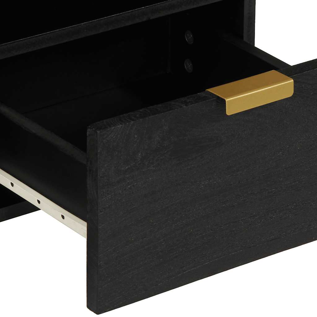 TV ormarić crni 70x33x46 cm od konstruiranog drva