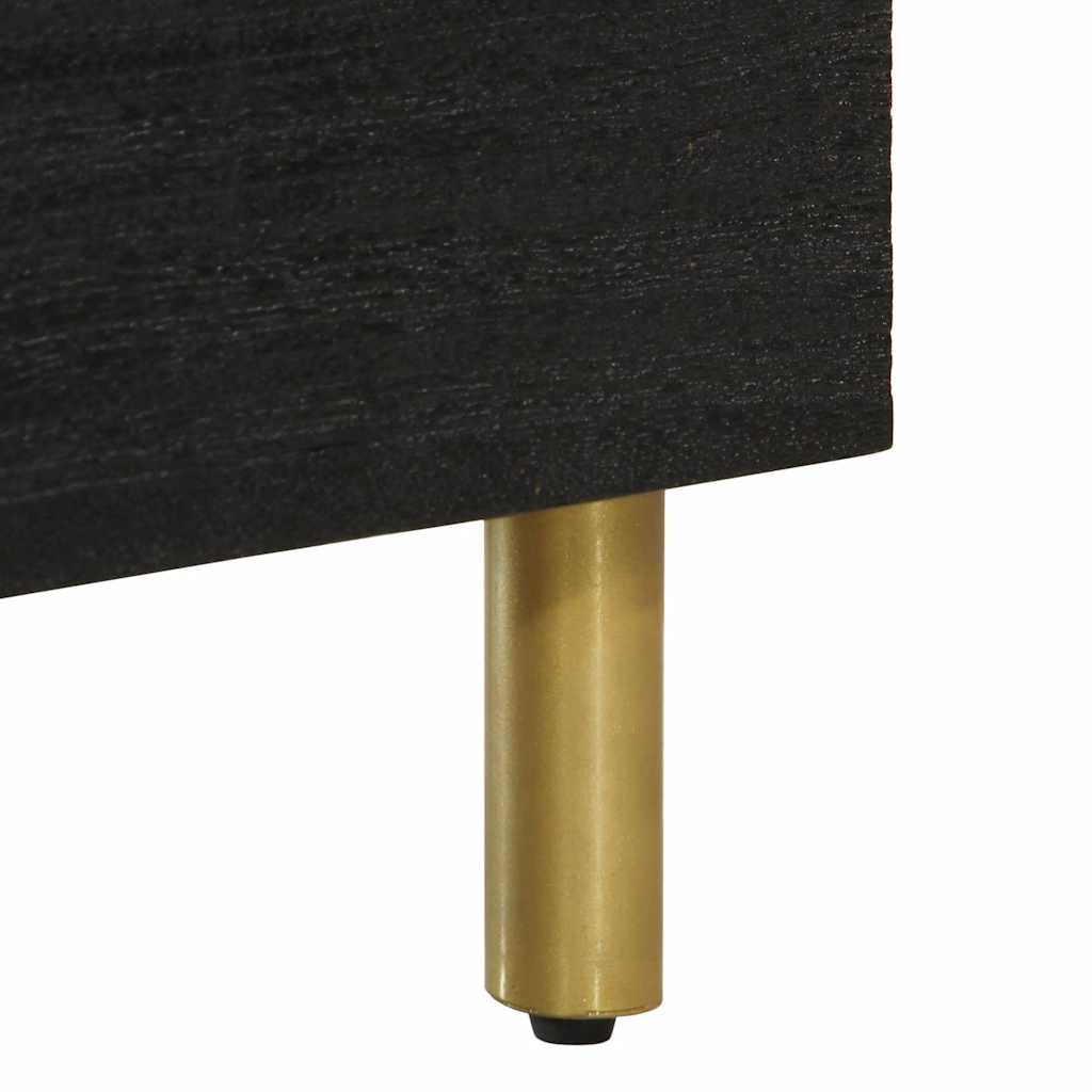 TV ormarić crni 70x33x46 cm od konstruiranog drva