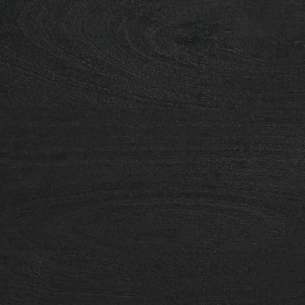 Stolić za kavu crni 80 x 50 x 40 cm od konstruiranog drva