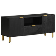 TV ormarić crni 105 x 33 x 46 cm konstruirano drvo