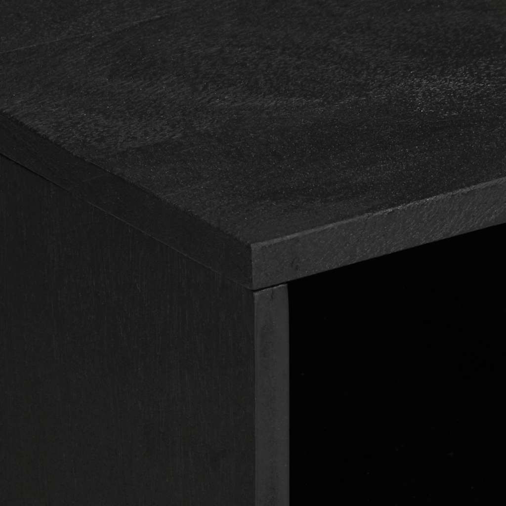 TV ormarić crni 80x33x46 cm od konstruiranog drva