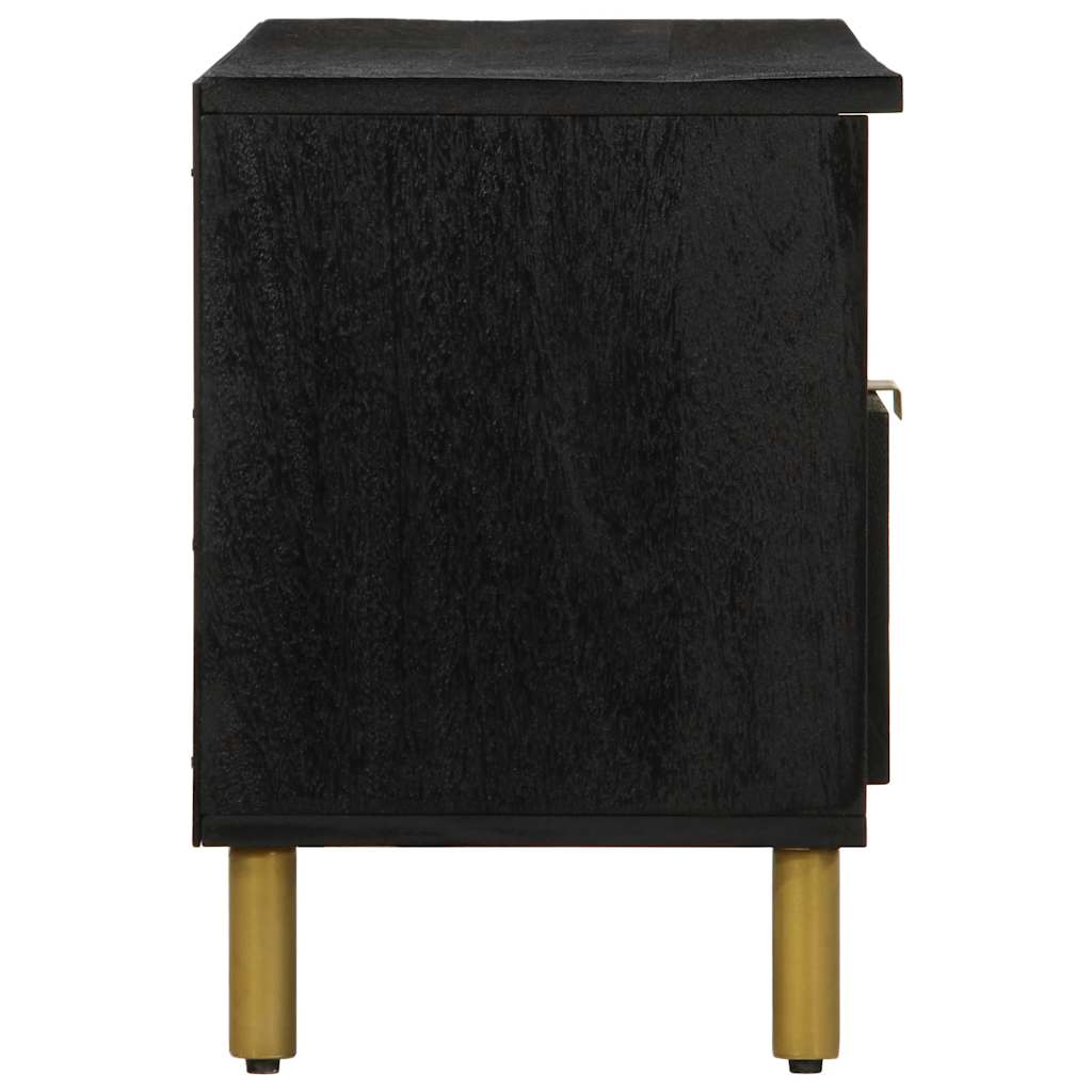 TV ormarić crni 100 x 33 x 46 cm od konstruiranog drva