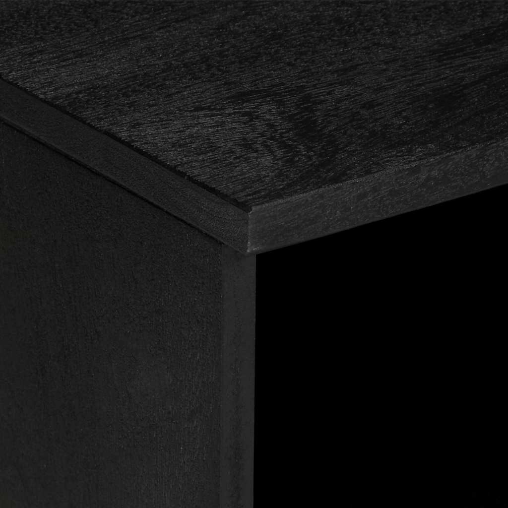 TV ormarić crni 80x33x46 cm od konstruiranog drva