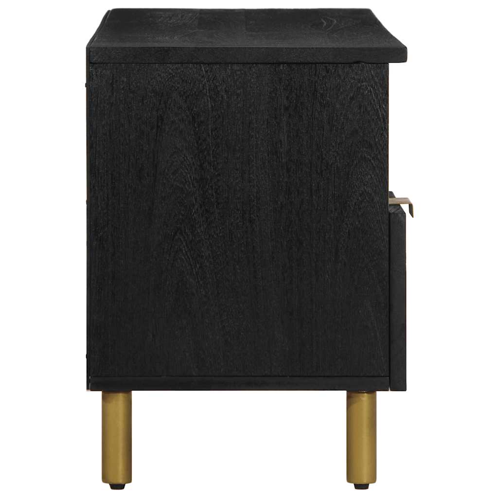 TV ormarić crni 100 x 33 x 46 cm od konstruiranog drva