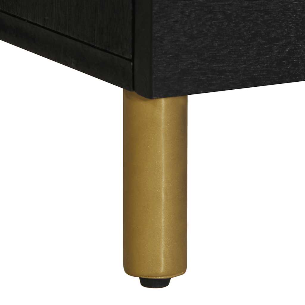 TV ormarić crni 100 x 33 x 46 cm od konstruiranog drva