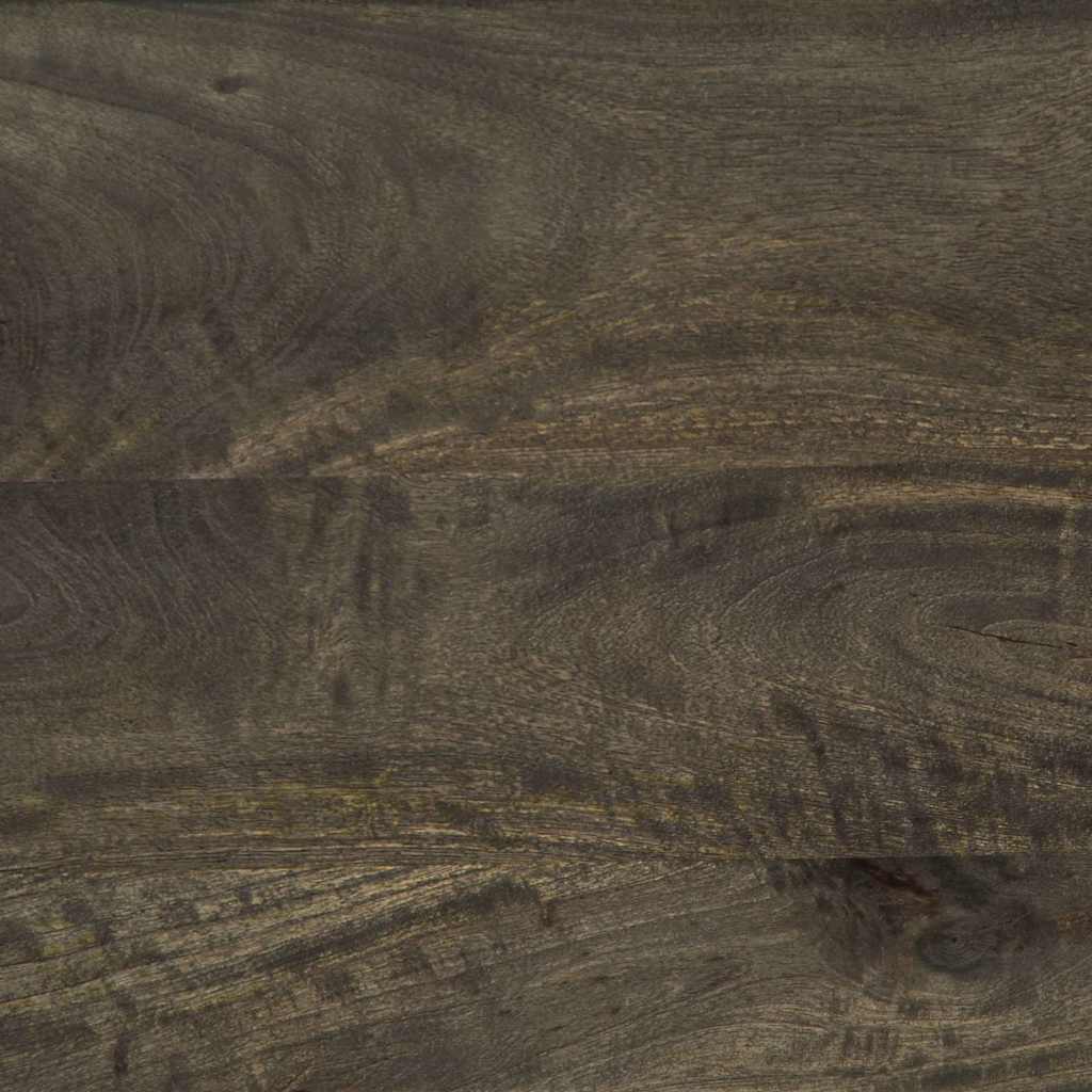 Komoda crna 60x33x75 cm Puno drvo Mango