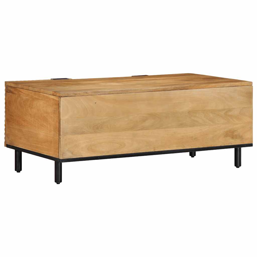 Stol za kavu smeđi 100x54x40 cm Puno drvo Mango