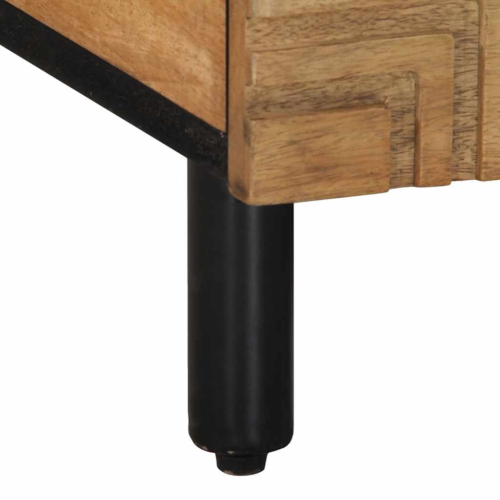 Stol za kavu smeđi 100x54x40 cm Puno drvo Mango