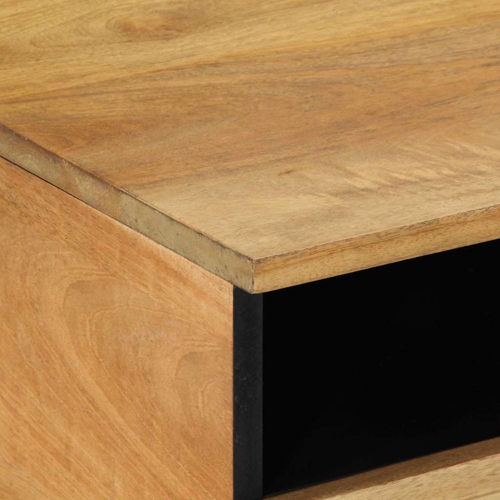 Stol za kavu smeđi 80x54x40 cm Puno drvo Mango