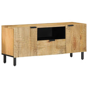 TV ormarić smeđi 105x33x46 cm Puno drvo Mango