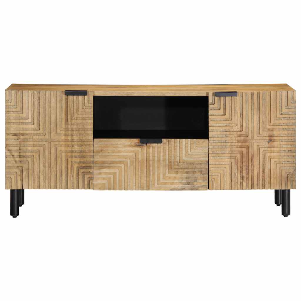 TV ormarić smeđi 105x33x46 cm Puno drvo Mango