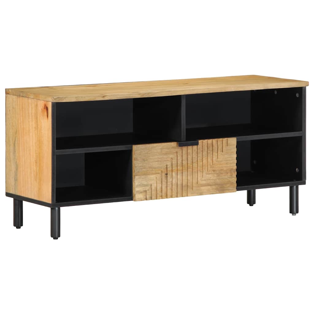 TV ormarić smeđi 100x33x46 cm Puno drvo Mango
