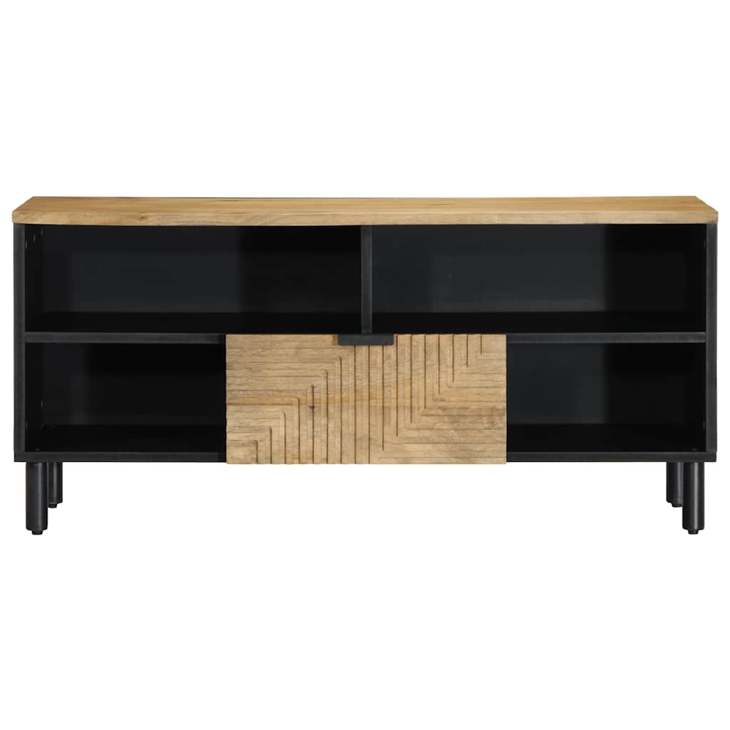 TV ormarić smeđi 100x33x46 cm Puno drvo Mango