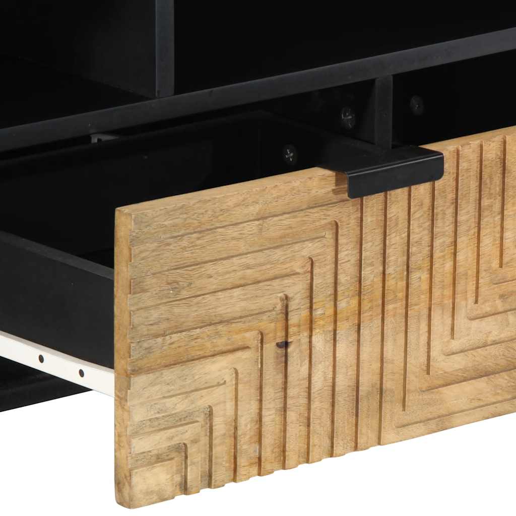 TV ormarić smeđi 100x33x46 cm Puno drvo Mango