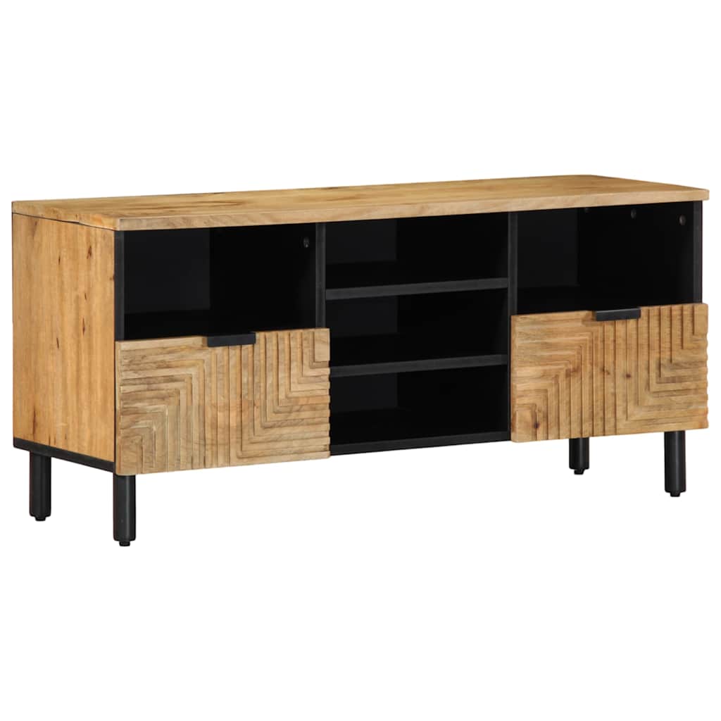 TV ormarić smeđi 100x33x46 cm Puno drvo Mango