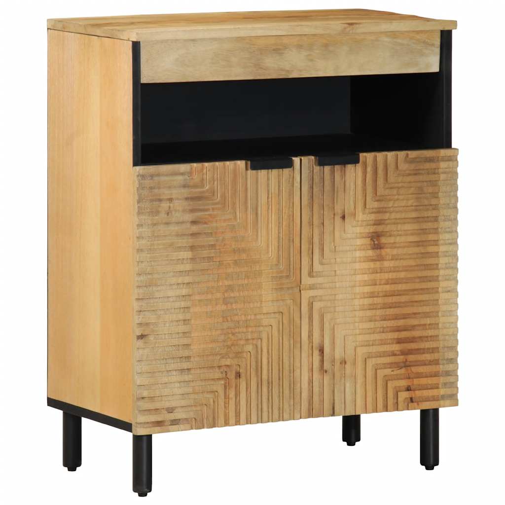 Komoda smeđa 60x33x75 cm Puno drvo Mango