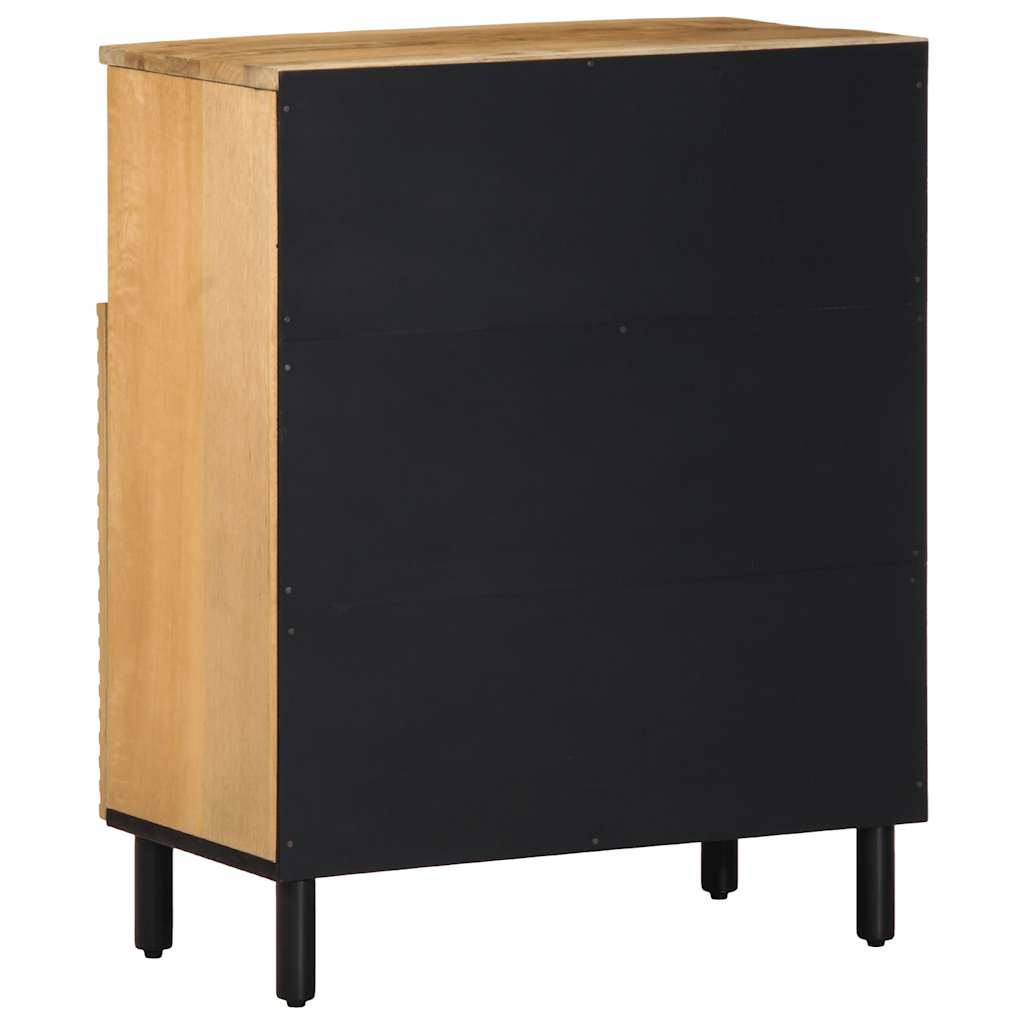 Komoda smeđa 60x33x75 cm Puno drvo Mango