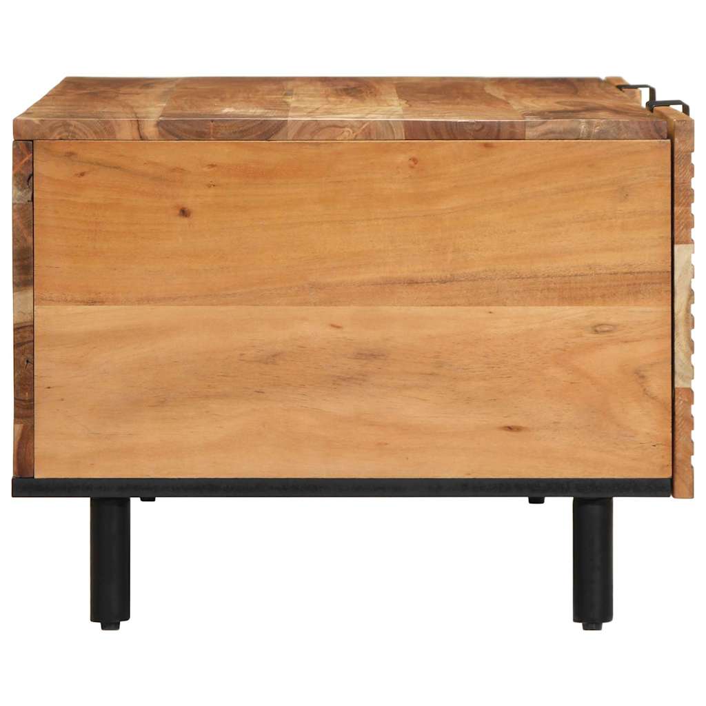 Kava Stol Smeđa 100 x 54 x 40 cm Čvrsto drvo akacije