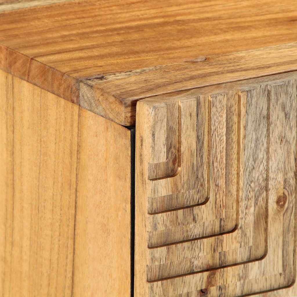 TV ormar s ladicama Smeđa 105 x 33 x 46 cm Čvrsto drvo manga