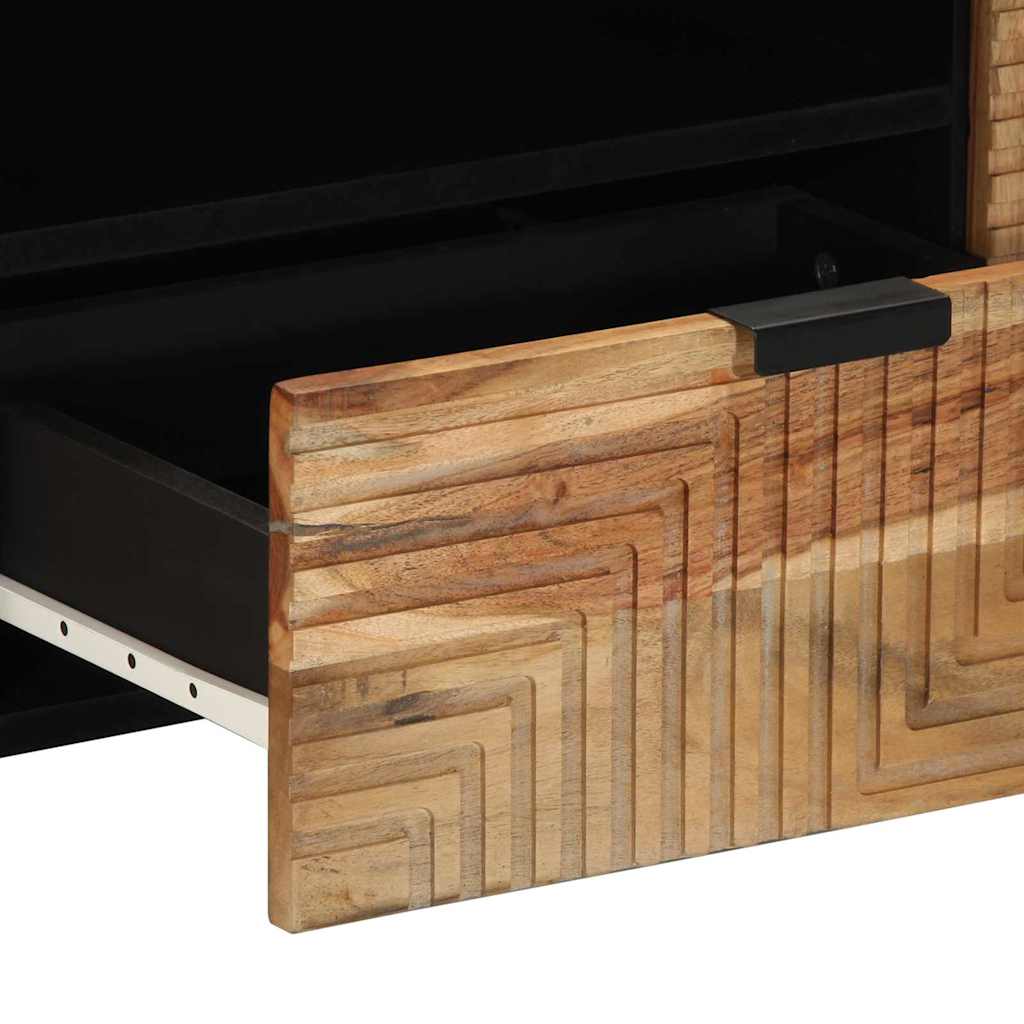 TV ormar s ladicama Smeđa 105 x 33 x 46 cm Čvrsto drvo manga
