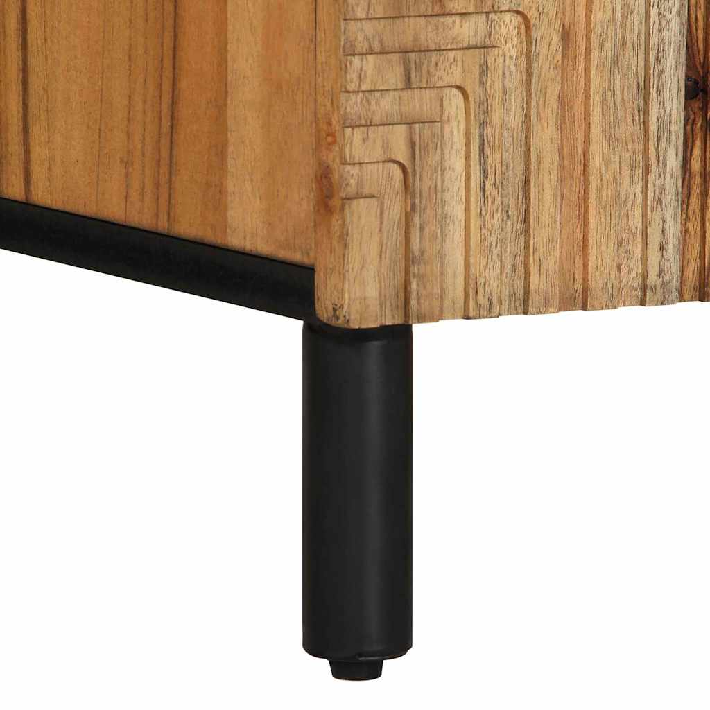 TV ormar s ladicama Smeđa 105 x 33 x 46 cm Čvrsto drvo manga