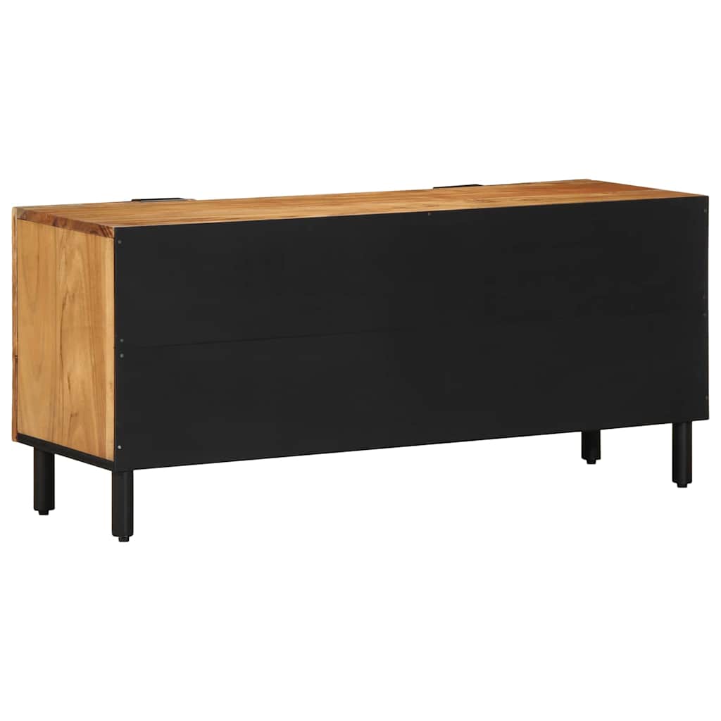 TV ormar s ladicama Smeđa 105 x 33 x 46 cm Čvrsto drvo manga