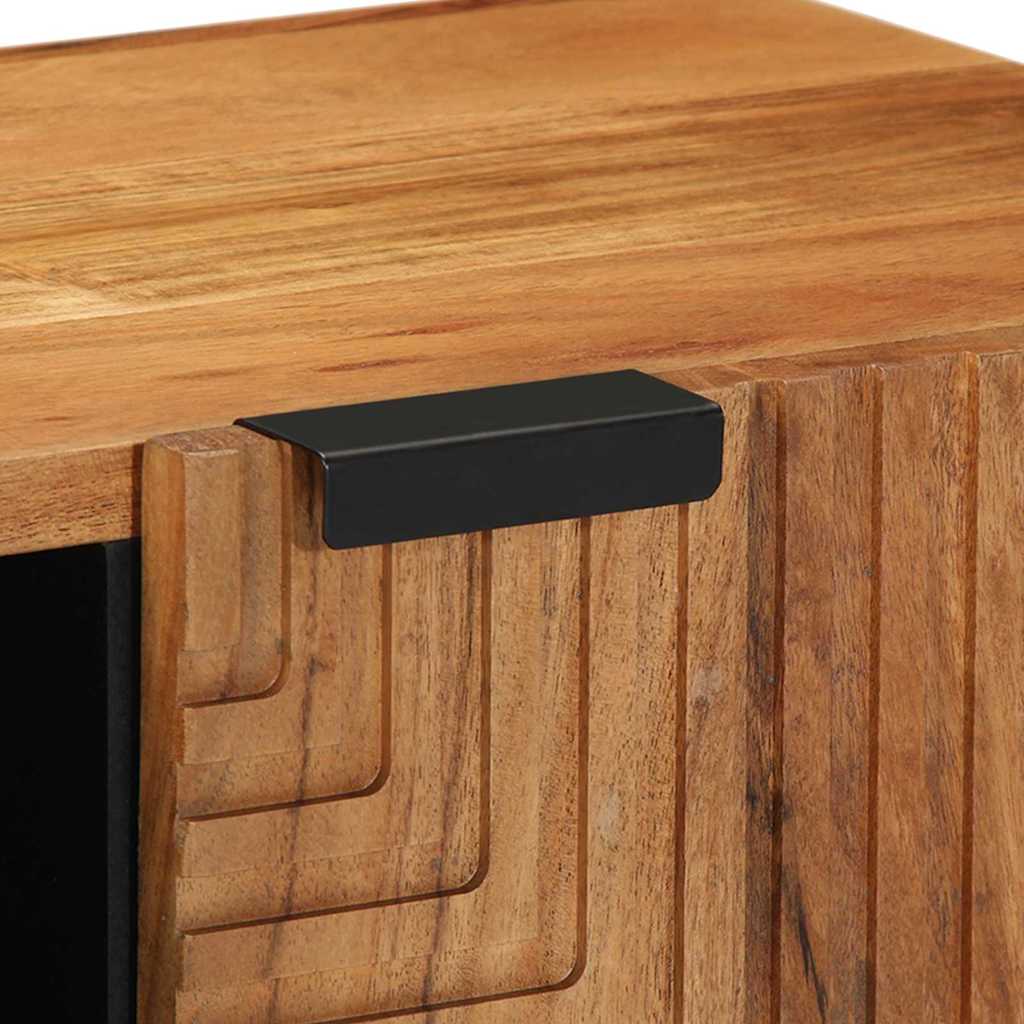 TV Jedinice s policom Čvrsto drvo akacije 80 x 31,5 x 46 cm