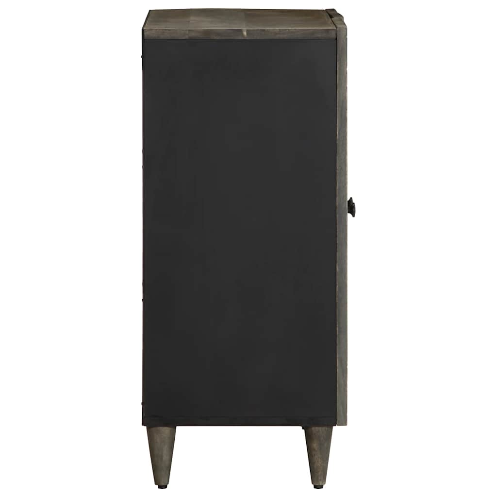 Komoda svijetlo siva 60x33,5x75 cm Puno drvo Mango