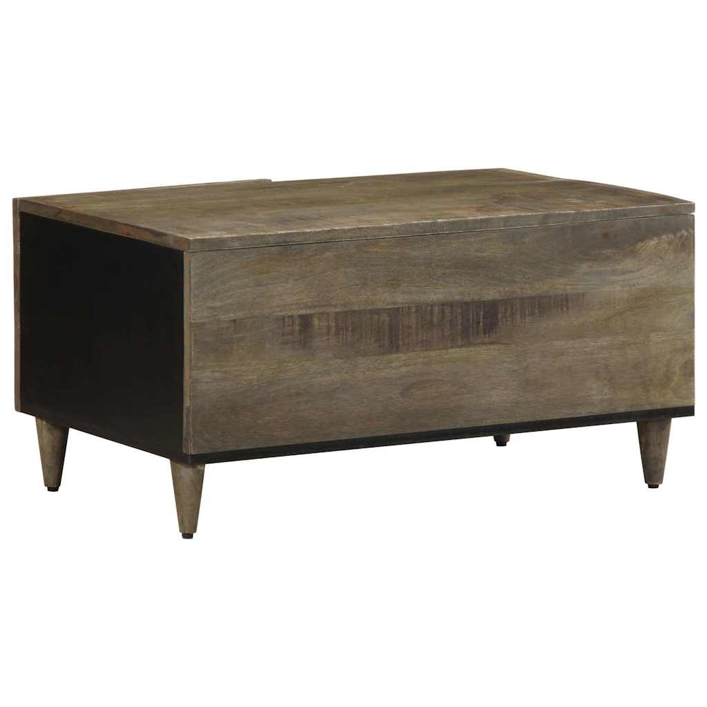 Stol za kavu svijetlo sivi 80x50x40 cm Puno drvo Mango