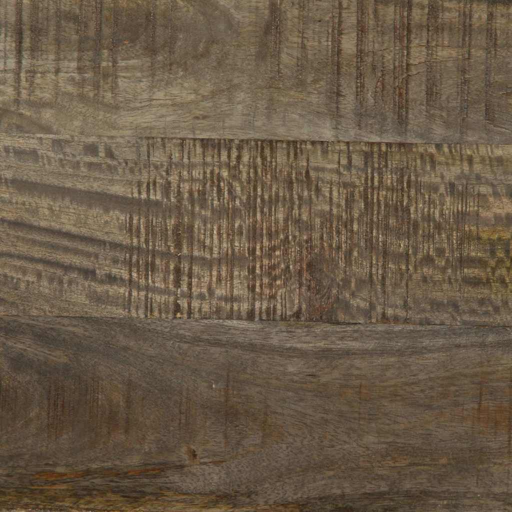 TV ormarić crni 100 x 33 x 46 cm od masivnog drva manga