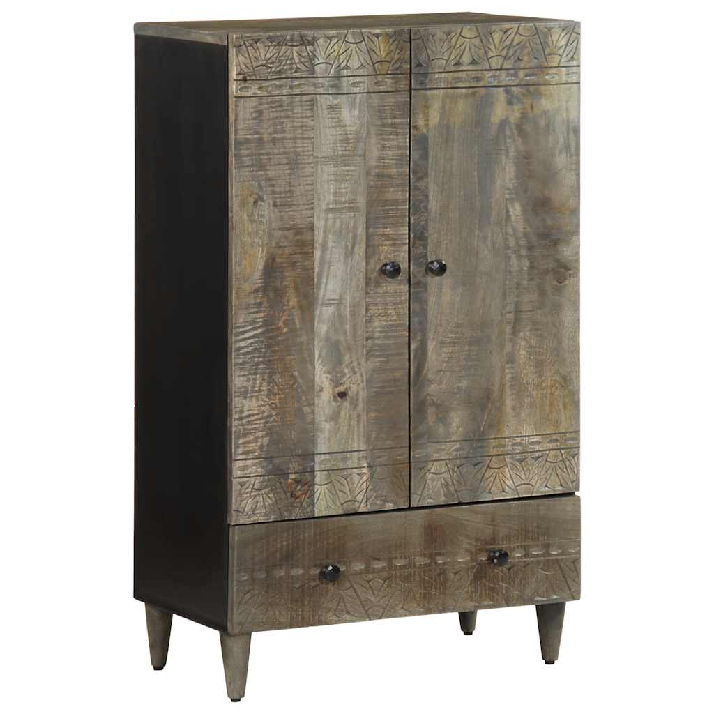 Visoka ploča 60x33x100 cm Puno drvo Mango