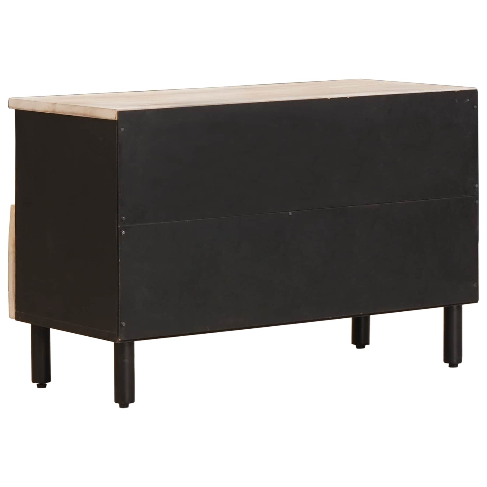 TV ormar Finš bijelog pranja 70 x 33 x 46 cm Čvrsto drvo manga