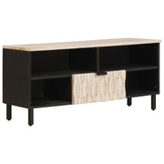 TV ormar Finš bijelog pranja 100 x 33 x 46 cm Čvrsto drvo manga