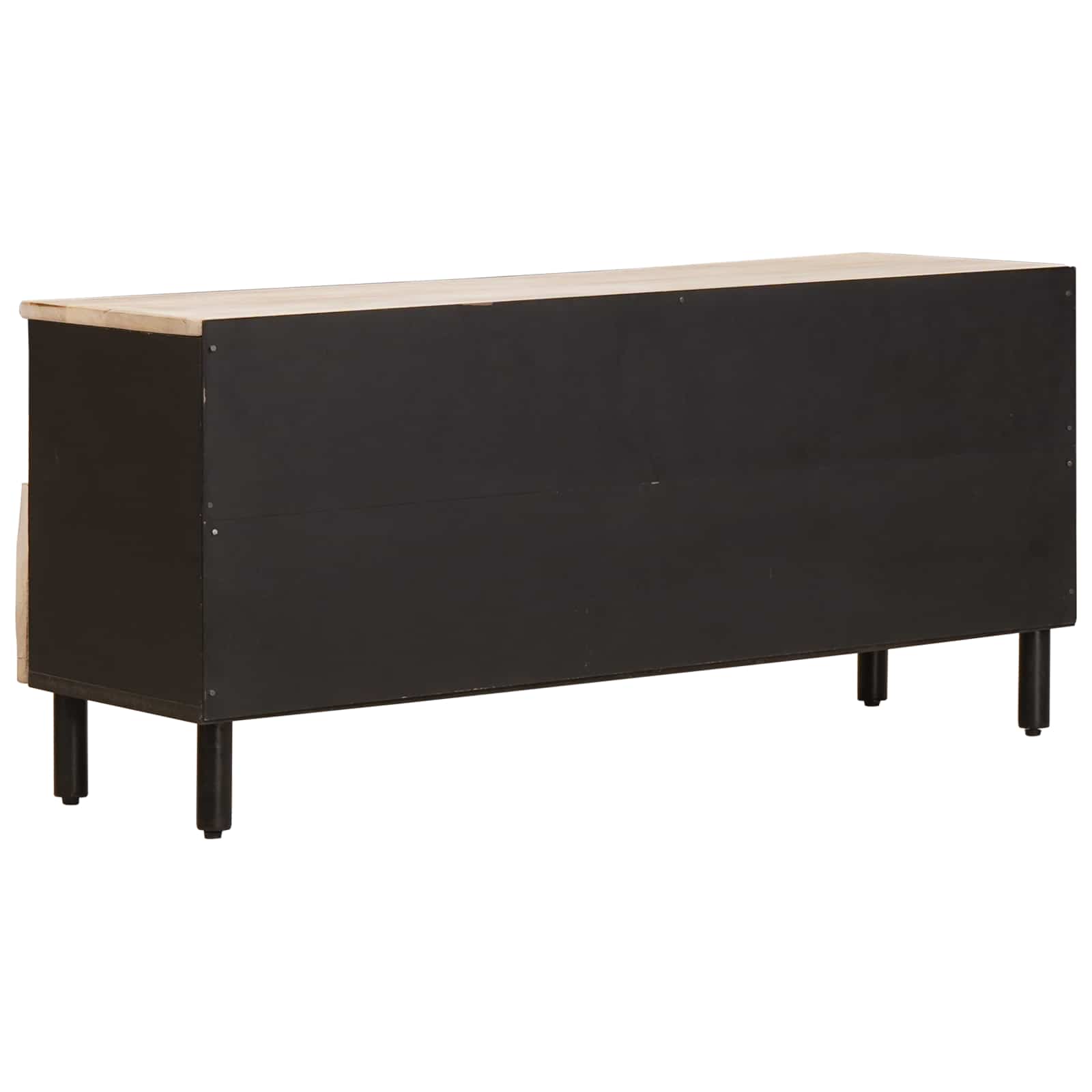 TV ormar Finš bijelog pranja 100 x 33 x 46 cm Čvrsto drvo manga