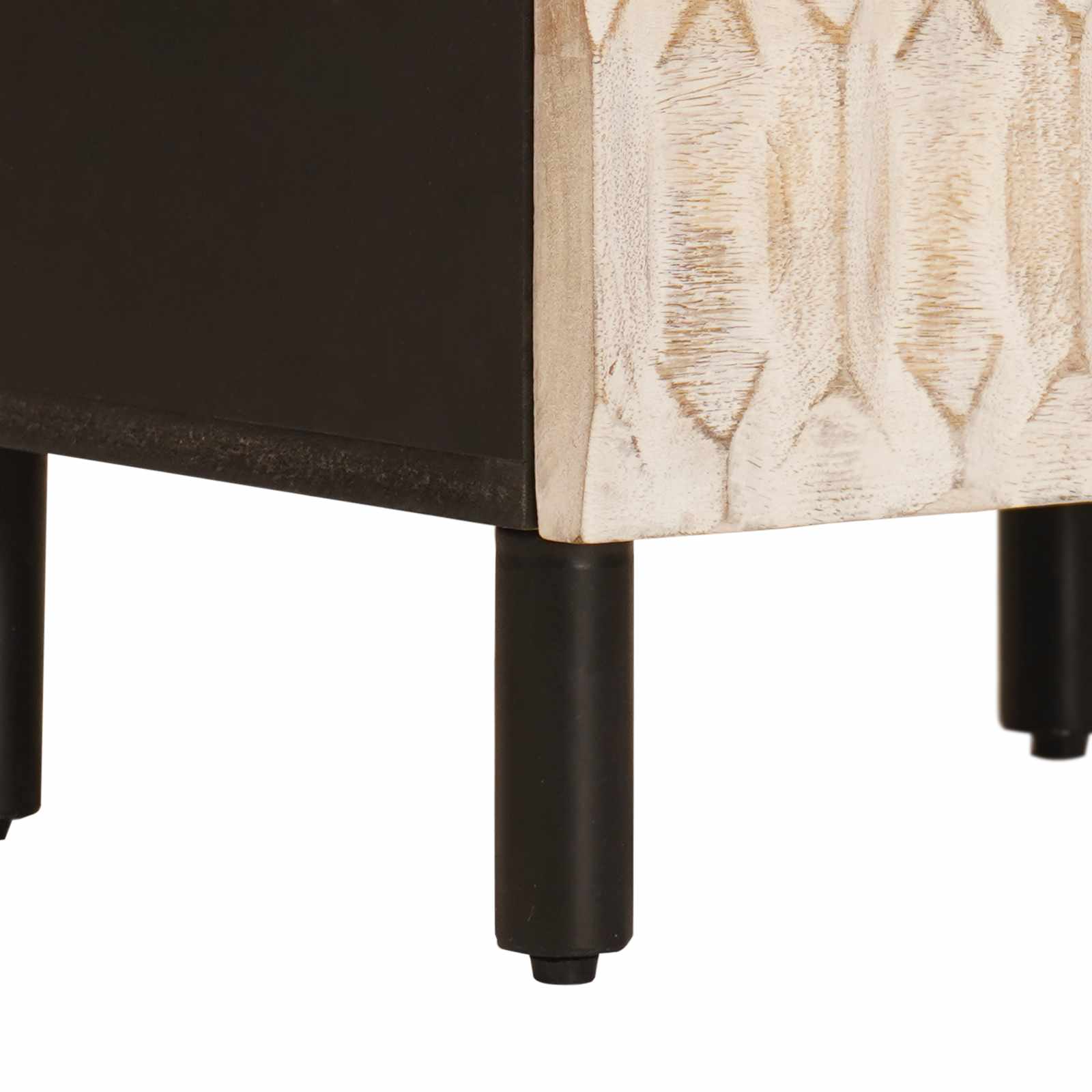 Highboard s pohranom Finš bijelog pranja 40 x 33 x 110 cm