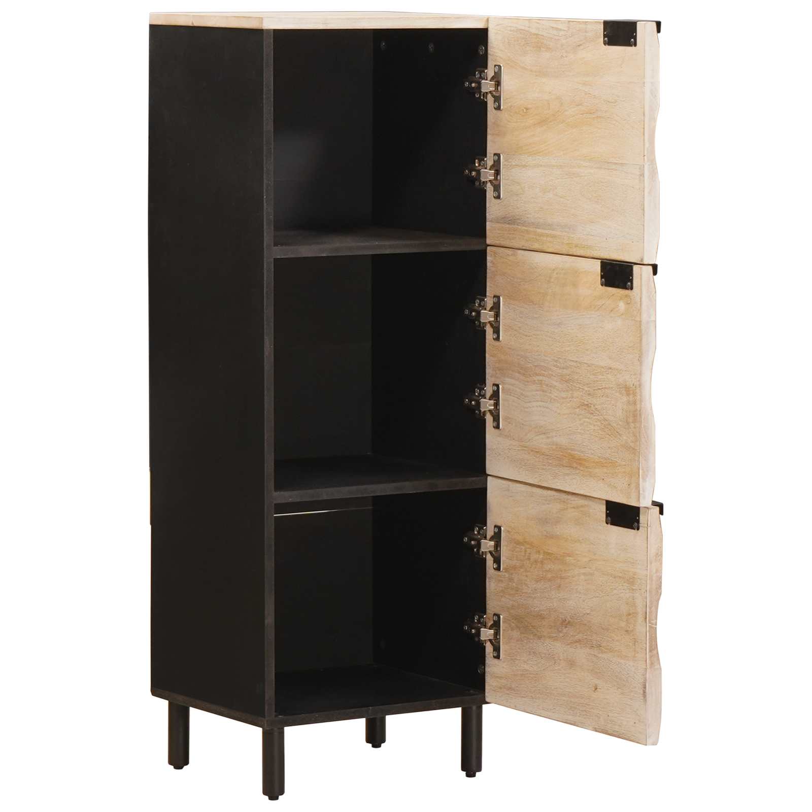 Highboard s pohranom Finš bijelog pranja 40 x 33 x 110 cm