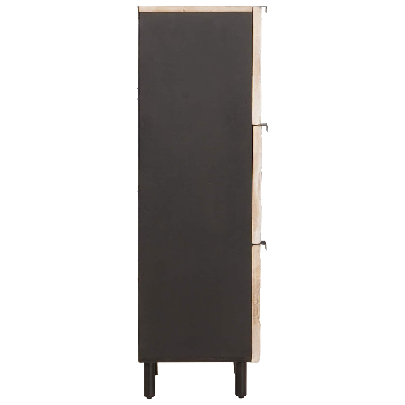 Highboard s pohranom Finš bijelog pranja 40 x 33 x 110 cm
