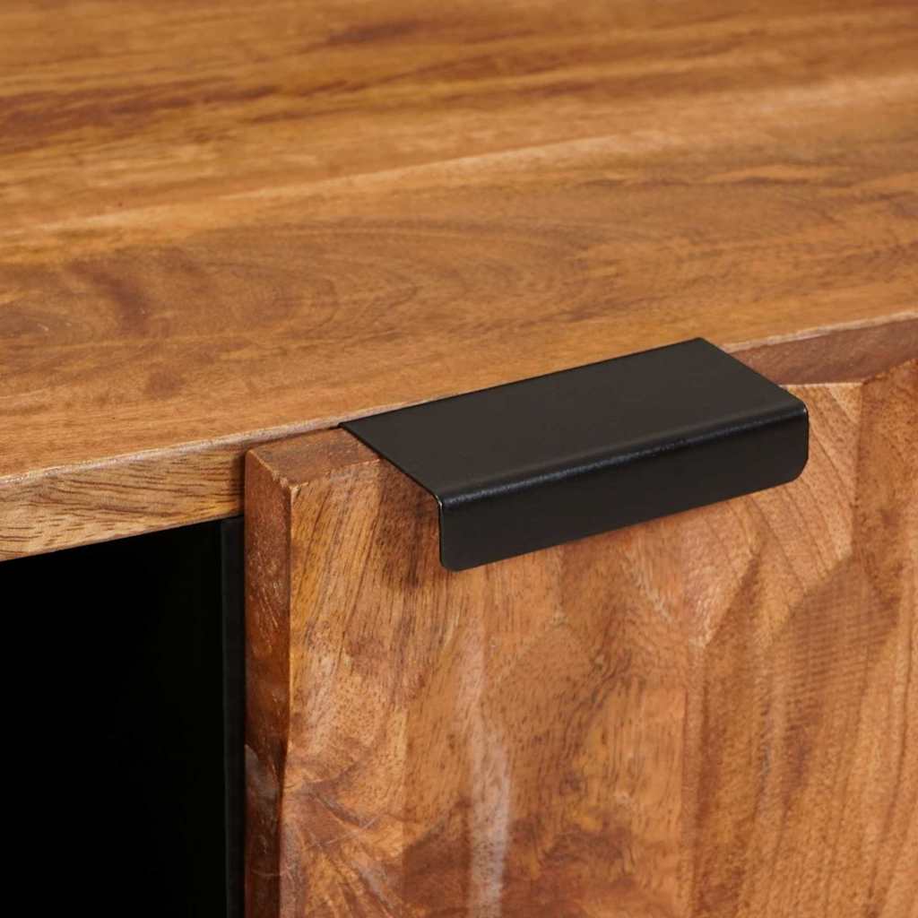TV ormar Finš acacije smeđa 105 x 33 x 46 cm Čvrsto drvo manga