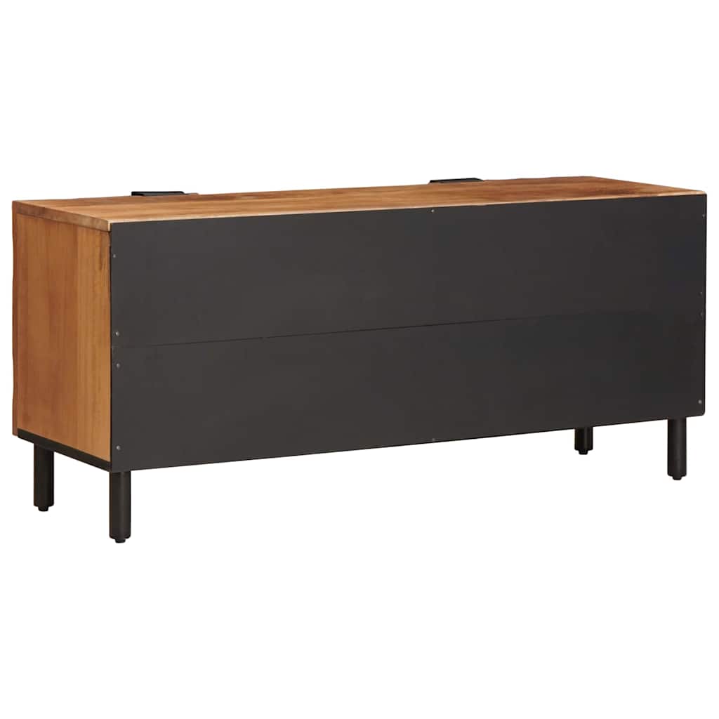 TV ormar Finš acacije smeđa 105 x 33 x 46 cm Čvrsto drvo manga