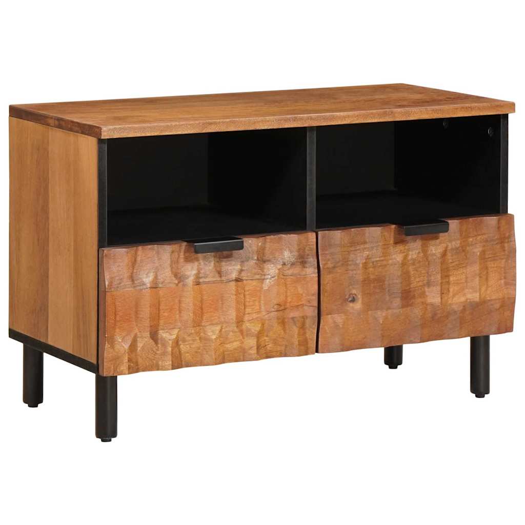 TV ormar Finš acacije smeđa 70 x 33 x 46 cm Čvrsto drvo manga