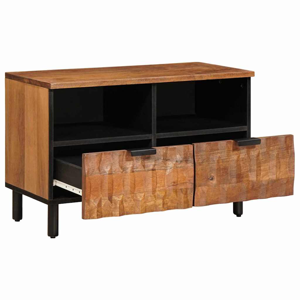 TV ormar Finš acacije smeđa 70 x 33 x 46 cm Čvrsto drvo manga