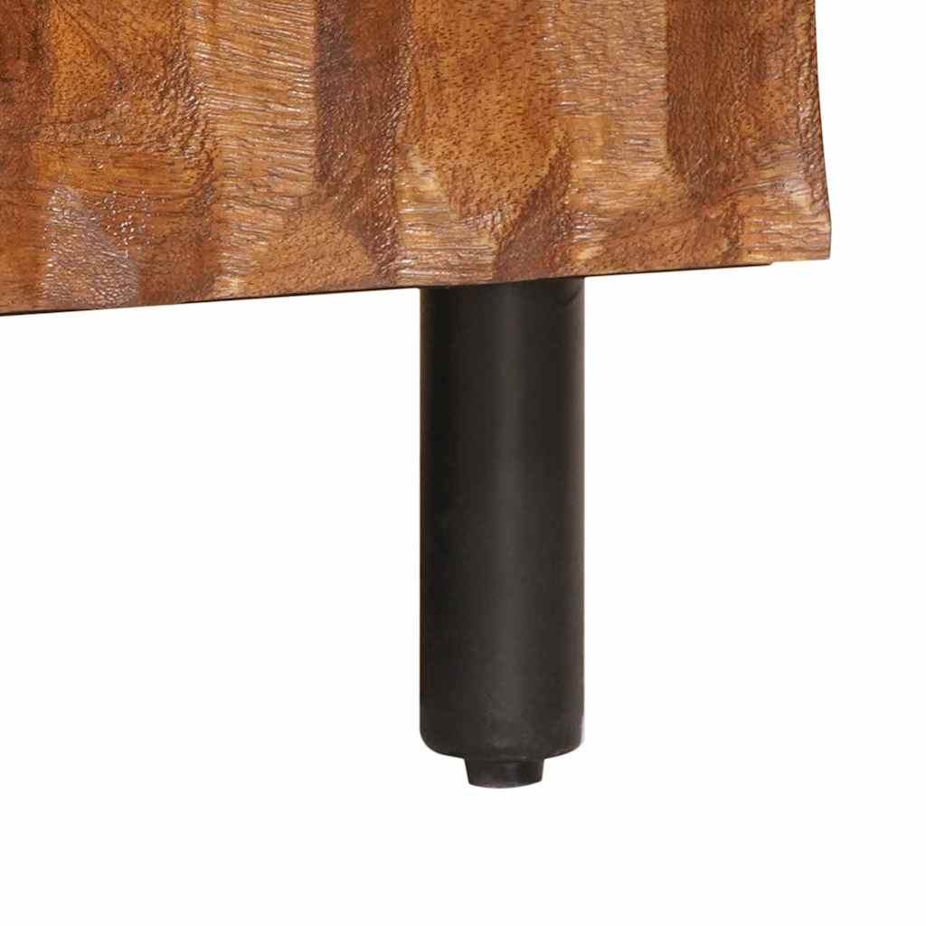 TV ormar Finš acacije smeđa 105 x 33 x 46 cm Čvrsto drvo manga