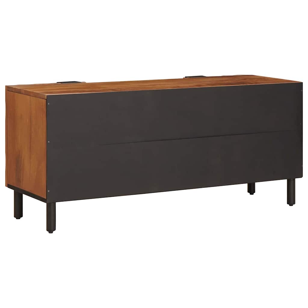 TV ormar Finš acacije smeđa 105 x 33 x 46 cm Čvrsto drvo manga