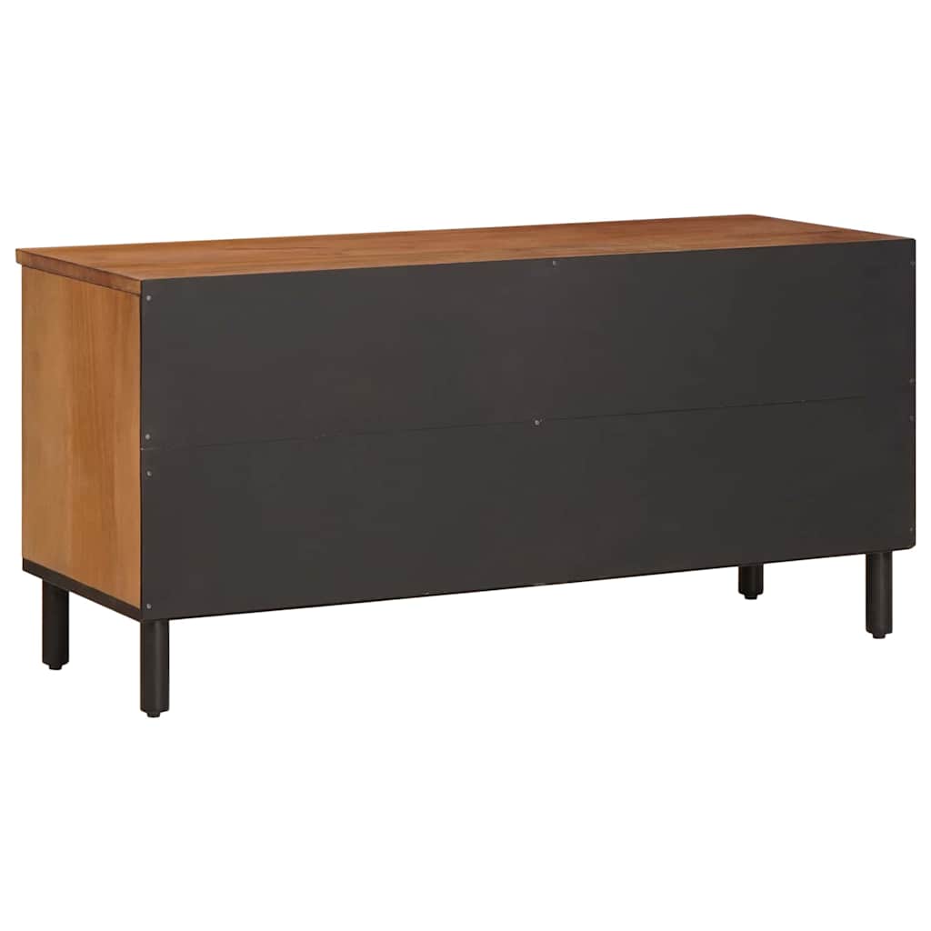 TV ormar Finš acacije smeđa 100 x 33 x 46 cm Čvrsto drvo manga