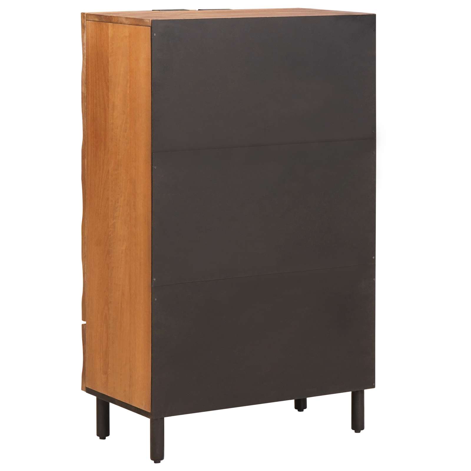 Highboard Finš acacije smeđa 60 x 33 x 100 cm Čvrsto drvo manga